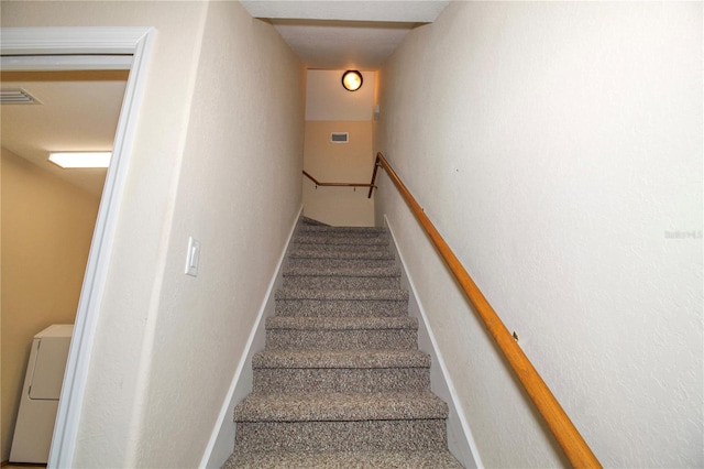 16729 Tall Grass Ln, Clermont, FL 34711 - stairs with carpet