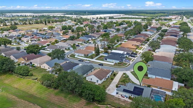 404 Obo Dr, Davenport, FL 33896 - aerial view of property and surrounding area featuring nearby suburban area