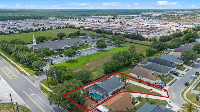 404 Obo Dr, Davenport, FL 33896 - aerial view of property's location with property boundaries highlighted