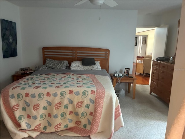 116 Oakmont Ln, New Smyrna Beach, FL 32168 - bedroom featuring carpet flooring and ceiling fan