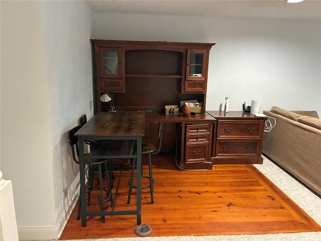 116 Oakmont Ln, New Smyrna Beach, FL 32168 - office space with wood finished floors and baseboards