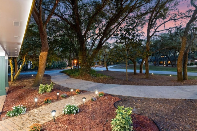 140 Sweet Bay Cir, Lake Mary, FL 32746 - view of yard at dusk