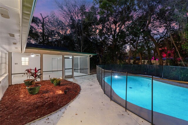 140 Sweet Bay Cir, Lake Mary, FL 32746 - view of pool with a sunroom and a patio
