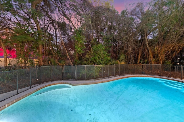 140 Sweet Bay Cir, Lake Mary, FL 32746 - view of pool at dusk