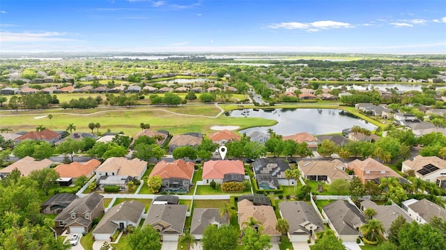 2359 Baronsmede Ct, Winter Garden, FL 34787 - aerial perspective of suburban area featuring a large body of water and a golf club