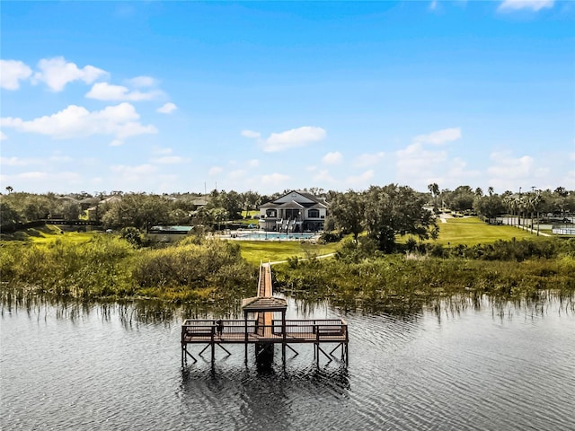 2359 Baronsmede Ct, Winter Garden, FL 34787 - dock with a water view
