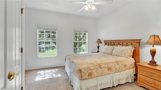 2343 Caravelle Cir, Kissimmee, FL 34746 - bedroom featuring carpet flooring and a ceiling fan