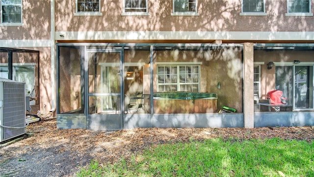 2343 Caravelle Cir, Kissimmee, FL 34746 - entrance to property with central AC unit