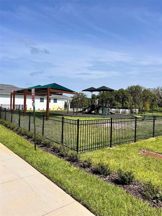 2002 Punch Bowl Ave, Davenport, FL 33837 - view of community with a gazebo