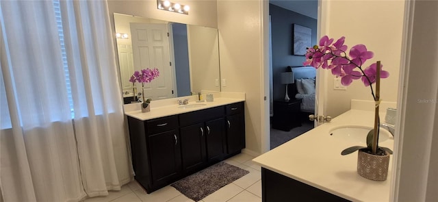 1544 Nassau Point Trl, Kissimmee, FL 34747 - bathroom with vanity and tile patterned floors