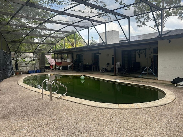 219 Sheridan Ave, Longwood, FL 32750 - swimming pool with a patio area and a lanai