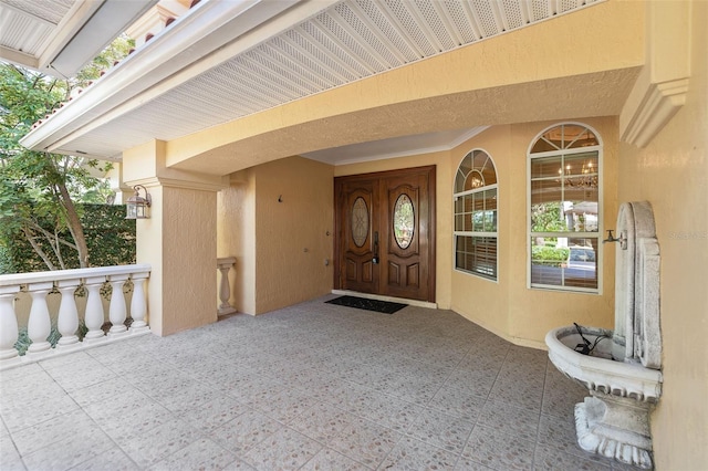 1542 Islay Ct, Apopka, FL 32712 - doorway to property with stucco siding