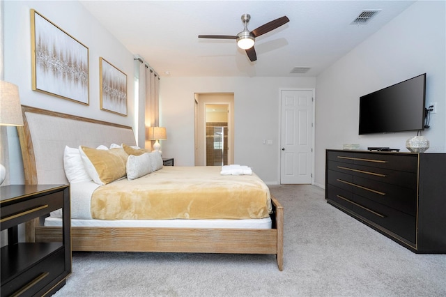 1505 Nassau Point Trl, Kissimmee, FL 34747 - bedroom featuring carpet flooring and ceiling fan