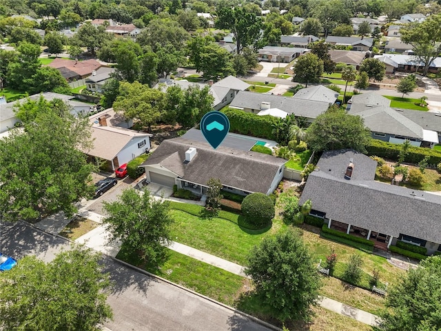 676 Dunblane Dr, Winter Park, FL 32792 - aerial perspective of suburban area