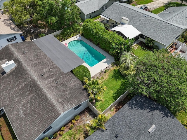 676 Dunblane Dr, Winter Park, FL 32792 - aerial view of a pool