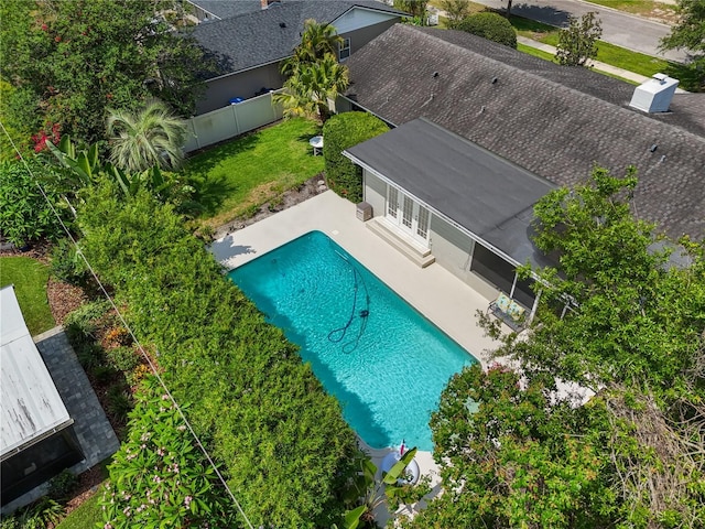 676 Dunblane Dr, Winter Park, FL 32792 - view of swimming pool with a patio