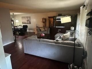 1511 Hobson St, Longwood, FL 32750 - living area with wood finished floors and baseboards
