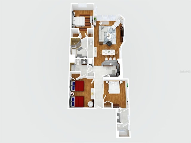 7650 Whisper Way Unit 104, Reunion, FL 34747 - floor plan / room layout