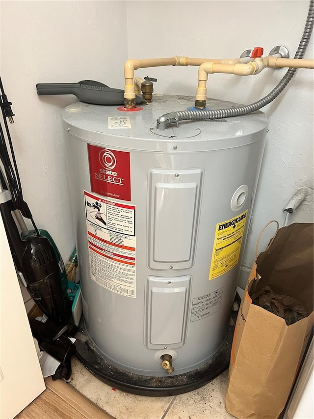1320 NW 3rd Ave Unit 238, Gainesville, FL 32603 - utility room with electric water heater