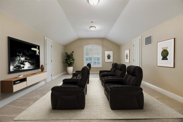 1874 Royal Majesty Ct, Oviedo, FL 32765 - living room with carpet, lofted ceiling, and baseboards