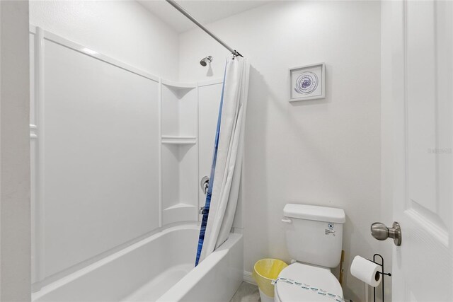 1809 Tropical Palms Cir, Kissimmee, FL 34747 - bathroom featuring toilet and shower / tub combo
