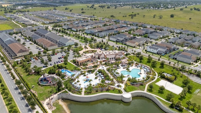 1809 Tropical Palms Cir, Kissimmee, FL 34747 - aerial view of property's location featuring a pool