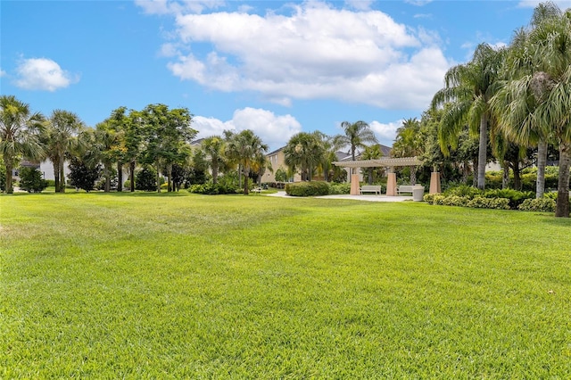 1809 Tropical Palms Cir, Kissimmee, FL 34747 - surrounding community with a yard and a gazebo