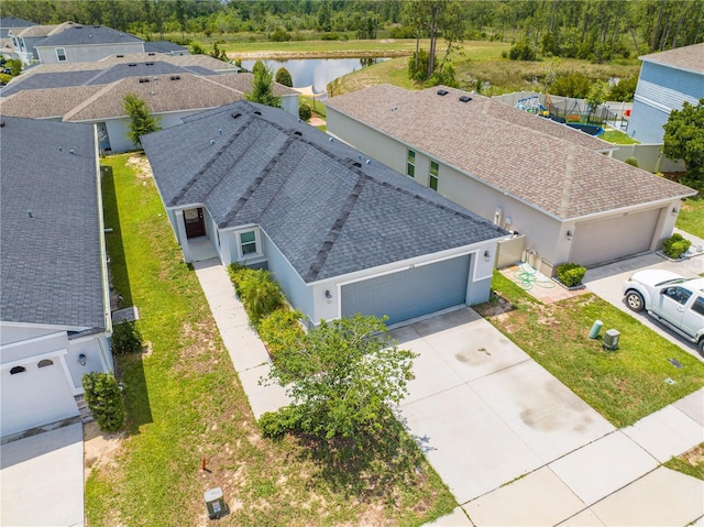 236 Miles Ct, Davenport, FL 33837 - aerial view of residential area featuring a nearby body of water