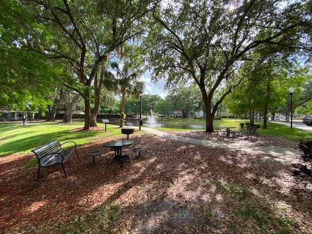 5370 Diplomat Ct Unit 107, Kissimmee, FL 34746 - surrounding community featuring a yard and a water view