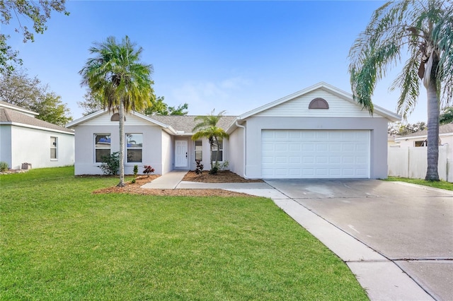 11212 3rd Ave E, Bradenton, FL 34212 - ranch-style house featuring concrete driveway, a garage, and stucco siding