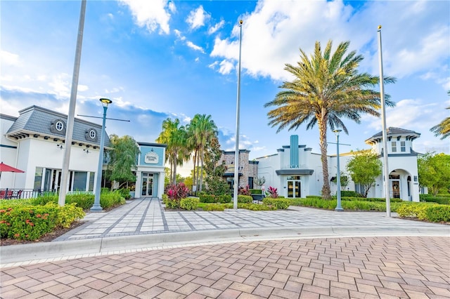 665 Longboat Dr, Davenport, FL 33896 - view of decorative road with street lights