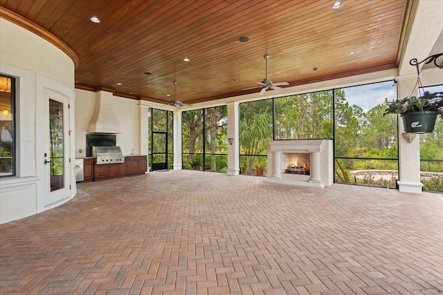 9253 Tibet Pointe Cir, Windermere, FL 34786 - unfurnished sunroom featuring healthy amount of natural light