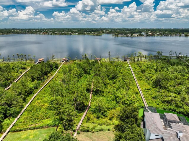 9253 Tibet Pointe Cir, Windermere, FL 34786 - drone / aerial view of a nearby body of water