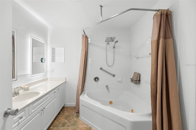 6906 Sawmill Blvd, Ocoee, FL 34761 - bathroom with a combined bath / shower with jetted tub and vanity