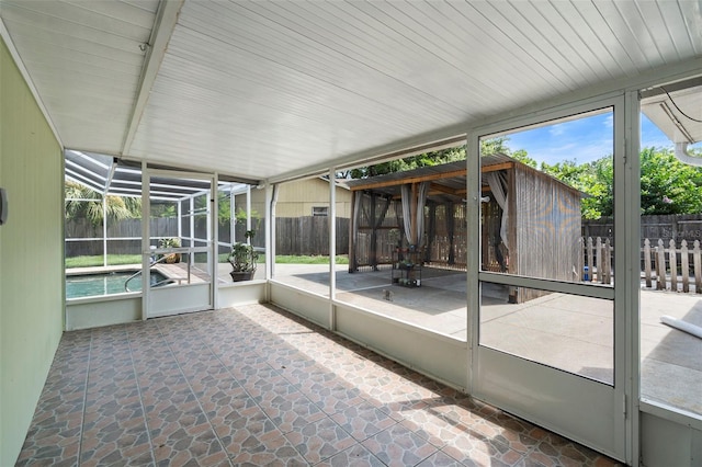 6906 Sawmill Blvd, Ocoee, FL 34761 - unfurnished sunroom featuring healthy amount of natural light
