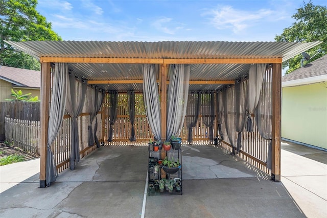 6906 Sawmill Blvd, Ocoee, FL 34761 - view of patio featuring a carport