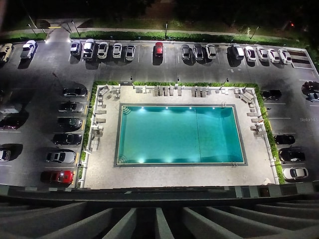 400 E Colonial Dr Unit 910, Orlando, FL 32803 - aerial view of a pool