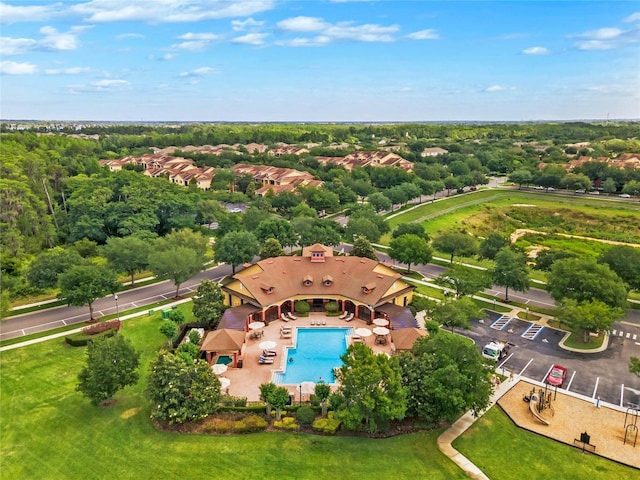 15647 Braintree Ln, Winter Garden, FL 34787 - aerial view of a pool area