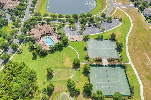 15647 Braintree Ln, Winter Garden, FL 34787 - bird's eye view of a pool