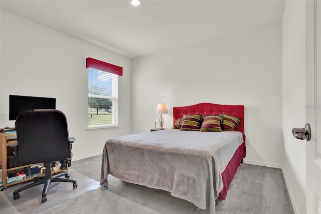 804 Glen Creek Ct, Fruitland Park, FL 34731 - carpeted bedroom featuring an office area and baseboards