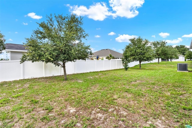 804 Glen Creek Ct, Fruitland Park, FL 34731 - view of yard featuring central air condition unit