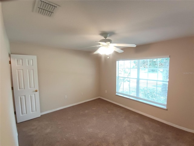 2555 Palmetto Ridge Cir, Apopka, FL 32712 - carpeted empty room featuring ceiling fan and baseboards
