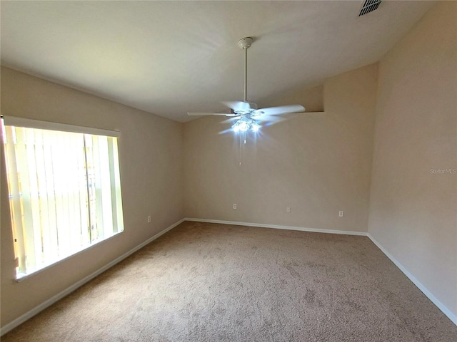2555 Palmetto Ridge Cir, Apopka, FL 32712 - spare room with a ceiling fan and carpet floors