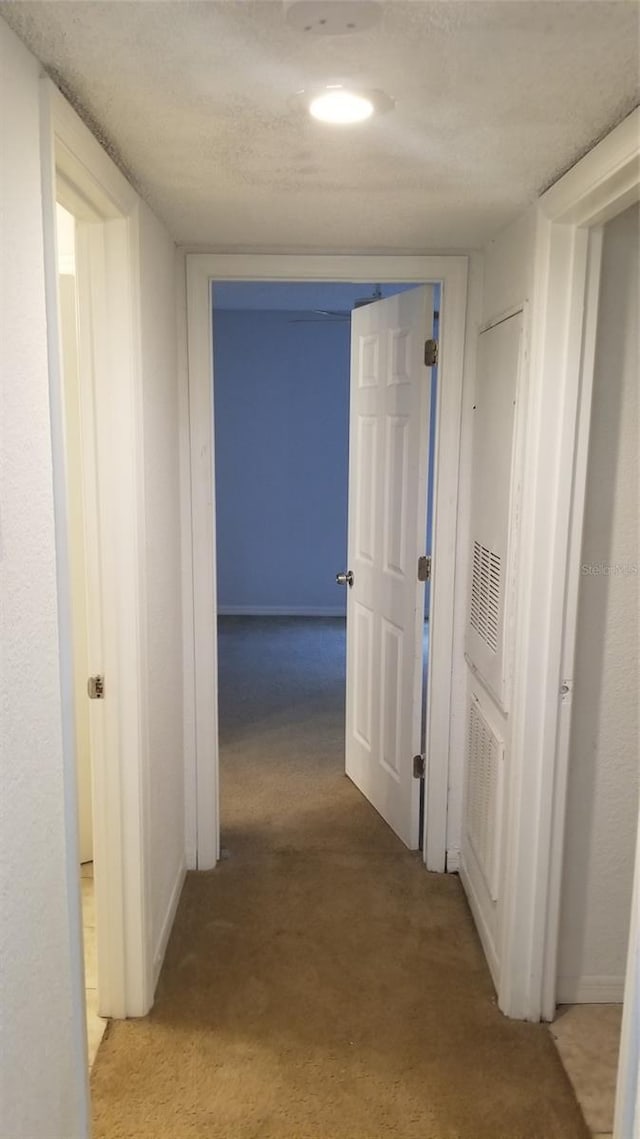 5160 Conroy Rd Unit 1437, Orlando, FL 32811 - hallway featuring light carpet and baseboards