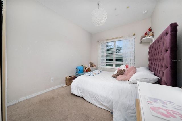 15693 Kinnow Mandarin Ln, Winter Garden, FL 34787 - bedroom with carpet, baseboards, and vaulted ceiling