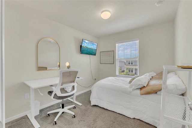 14335 Sapelo Beach Dr, Orlando, FL 32827 - carpeted bedroom featuring baseboards and an office area