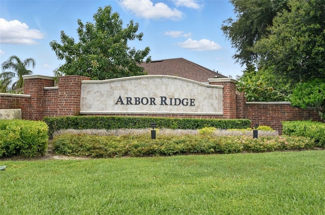 2674 Spicebush Loop, Apopka, FL 32712 - community / neighborhood sign featuring a yard