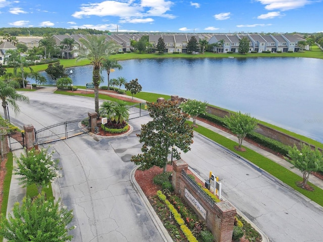 2311 Chatham Place Dr, Orlando, FL 32824 - aerial perspective of suburban area with a large body of water