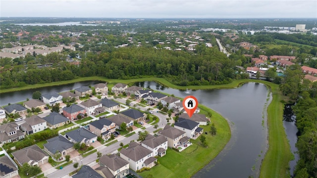 4952 Longmeadow Park St, Orlando, FL 32811 - aerial view of property and surrounding area with nearby suburban area and a nearby body of water