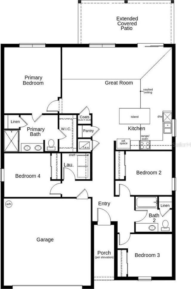 3821 Elk Bluff Rd, Saint Cloud, FL 34772 - home floor plan